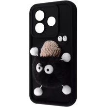 Чехол для телефонов Mobile Case Pretty Things Black/Fluffy Black for Xiaomi Redmi Note 14 5G: Совместимость Xiaomi Redmi Note 14 5G