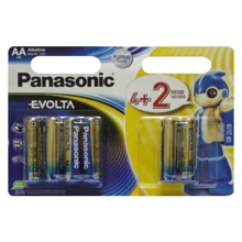 Panasonic AA bat Alkaline 4+2шт EVOLTA (LR6EGE/6B2F): undefined undefined