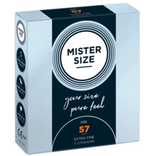 Презервативи Mister Size 57 мм: Тип Класичні
