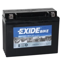 Мотоциклетный аккумулятор 12В Exide AGM12-23: undefined undefined