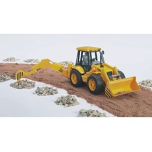 BRUDER Іграшка - дорожній навантажувач з екскаватором JCB 4CX, М1: 16 (02428): Виробник Bruder