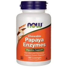 NOW Foods Papaya Enzyme Lozenges 360 tabs: Тип Пищеварительные ферменты