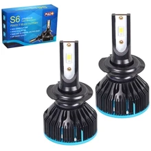 Лампы PULSO S6/LED/H7/Flip Chip/12-24V/33W/3600Lm/6000K (S6-H7): Головной свет Дальний свет, Ближний свет