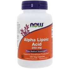 Now Foods Alpha Lipoic Acid 250 mg 120 caps: Вид ферментні