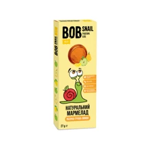 Натуральний фруктовий мармелад Bob Snail яблуко-груша-лимон 27г: Тип Мармелад