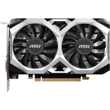 Видеокарта MSI GeForce GTX1650 4GB VENTUS XS V1 (GTX_1650_D6VENTUSXSV1): Объем памяти, Гб 4