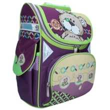 Ранец CLASS 9704 Lovely Bear, 34x26x14см: Возрастная группа от 6 до 10 лет