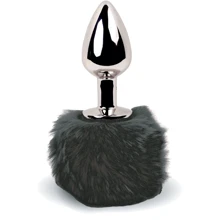 Анальная пробка FeelzToys - Bunny Tails Butt Plug Black: Для кого Унисекс