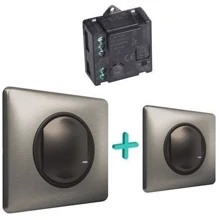 Набор управления Legrand Celiane with NETATMO (микро.реле + 2 smart-выключателя) Graphite (67627): undefined undefined