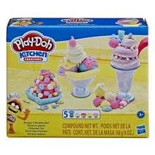 Ігровий набір маси для ліплення Hasbro Play-Doh Кухонні приналежності (E7253_E7275 PD SCOOPS N SUNDAES SET): Виробник Hasbro