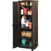 Скринька для зберігання Keter Compact Garden Tall Shed 430 л коричневий (7290103652739): Виробник Keter