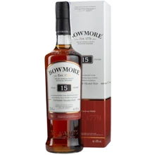 Виски Bowmore 15YO, 0.7л 43%, в подарочной упаковке (BW42743): Объем, л 0.7