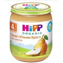 Пюре HIPP груши Виллиамс Крист, 125 гр (9062300131663): Вид Фруктовое