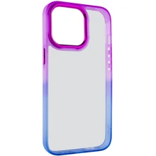 Чохол для iPhone TPU Case TPU+PC Fresh Sip Blue/Violet for iPhone 13 Pro Max: Колір фиолетовый