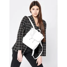 Женский рюкзак Sambag Loft MEN белый (22120008): Пол Женский