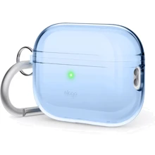 Чехол для наушников Elago Clear Hang Case Aqua Blue (EAPP2CL-HANG-ABL) for Apple AirPods Pro 2: undefined undefined