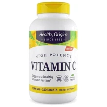 Healthy Origins, Vitamin C, 1.000 mg, 180 Tablets (HOG-15235): Тип Витамин C