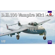 Модель Amodel Британський винищувач D.H.100 Vampire Mk1 (AMO72207): Виробник AMODEL