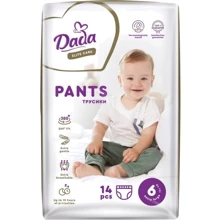 Трусики-подгузники Dada Elite Care 6 XL 15+ кг 14 шт (4820174980757): Тип Подгузники-трусики