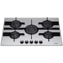 Варочная поверхность газовая Hotpoint-Ariston PK 755 D GH X: Расположение панели спереди