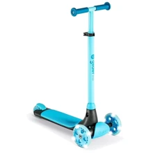 Самокат YVolution YGlider KIWI Синий Y101257: Количество колес 3