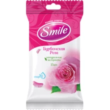 Серветки вологі Smile Бурбонська троянда 15 шт: Класифікація Мас-маркет