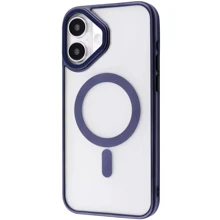 Чехол для iPhone Proove Blur Case with Magnetic Ring Midnight Blue for iPhone 16: Цвет синий