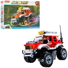 Конструктор SLUBAN M38-B0663B джип, фигурка, 145дет, 23,5-19-4,5см: Производитель Sluban