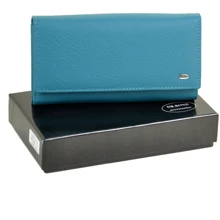 Женский кошелек Dr. Bond голубой (30519 l-blue): Пол Женский