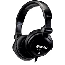 Наушники Gemini DJX-07: Тип конструкции полноразмерные
