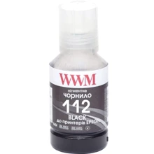 Чернила WWM Epson L11160/6490 №112 140г Black pigmented (E112BP): Цвет Black