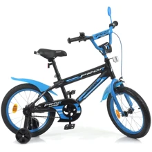 Велосипед детский Profi Inspirer 18" черно-синий (Y18323-1): Тип 2х колесный велосипед