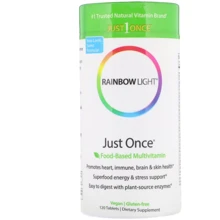 Rainbow Light Just Once® Multivitamin 120 Tab Мультівітаміни: Тип мультивітаміни