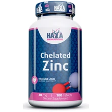 Haya Labs Chelated Zinc Bisglycinate 30 мг Цинк Бисглицинат 100 таблеток: Тип Цинк
