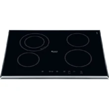 Варочная поверхность электрическая Hotpoint-Ariston KRC 741 D Z: Расположение панели спереди