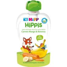 Пюре HIPP Морква-Манго-Банан,100гр (9062300139874): Вид Фруктово-овощное