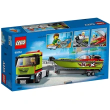 Конструктор LEGO City Транспортировщик швидкісних катерів (60254): Серія City