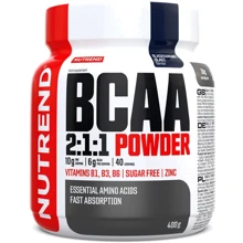 Аминокислота для спорта Nutrend BCAA 2:1:1 Powder 400 g / 40 servings / blackcurrant blast: Вкус Черная смородина