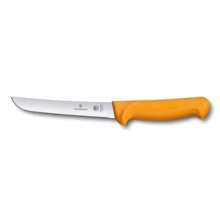 Victorinox Swibo Boning широкий 16см з жовт. Ручкою (58407.16): Лезвие нержавеющая сталь