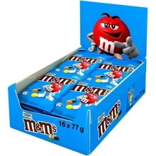 Упаковка драже M&M's Crispy з рисовими кульками в молочному шоколаді 16х77 г (УП5000159541268): Вага, г 1232