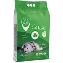 Наполнитель для кошачьего туалета Van Cat AloeVera бентонитовый 10 кг (8699245856262): Вид Минеральный