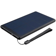 Зовнішній акумулятор Sandberg Power Bank Urban 10000mAh PD Solar Panel Black (420-54): Кількість USB 2