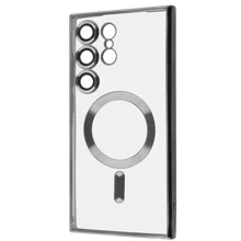 Чохол для телефона WAVE Metal Color Case with Magnetic Ring Silver для Samsung S928 Galaxy S24 Ultra: Сумісність Samsung S928 Galaxy S24 Ultra