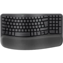 Клавіатура Logitech Wave Keys Bluetooth/Wireless Black (920-012304): Підключення беспроводное