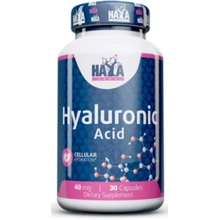 Haya Labs Hyaluronic Acid 40 mg Гіалуронова кислота 30 капсул: Тип Гиалуроновая кислота