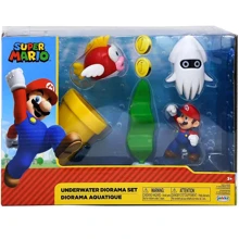 Игровой набор с фигурками Super Mario - Подводный мир с аксессуарами (40016i): Тип Набор игровых фигурок