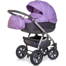 Универсальная коляска 2в1 Verdi Genua 08 (Lilac): Тип коляски универсальная коляска (2-в-1)