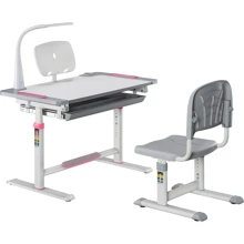 Комплект парта + стул трансформеры Lupin Pink Cubby: Возраст ребенка от 5-ти лет
