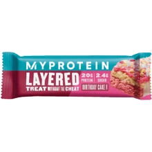 MyProtein Layered Protein Bar 60 g Birthday Cake: Пол Унисекс