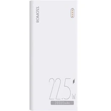 Внешний аккумулятор Romoss Power Bank 20000mAh Sense 6 22.5W White (PPH80-611-1121H): Количество USB 3